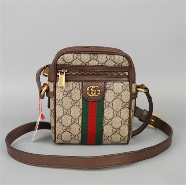 Túi GG Ophidia xám (598127520981) sz13 (BQ) KG+