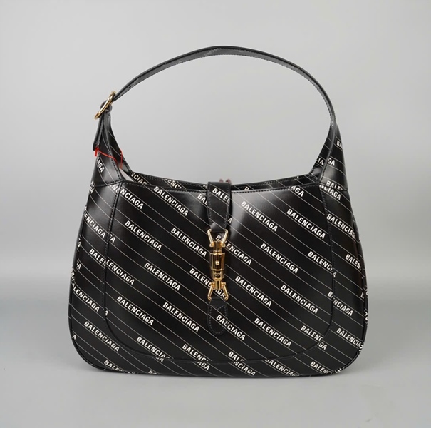 Túi GG Jackie 1961 đen (636712498879) sz34 KG+