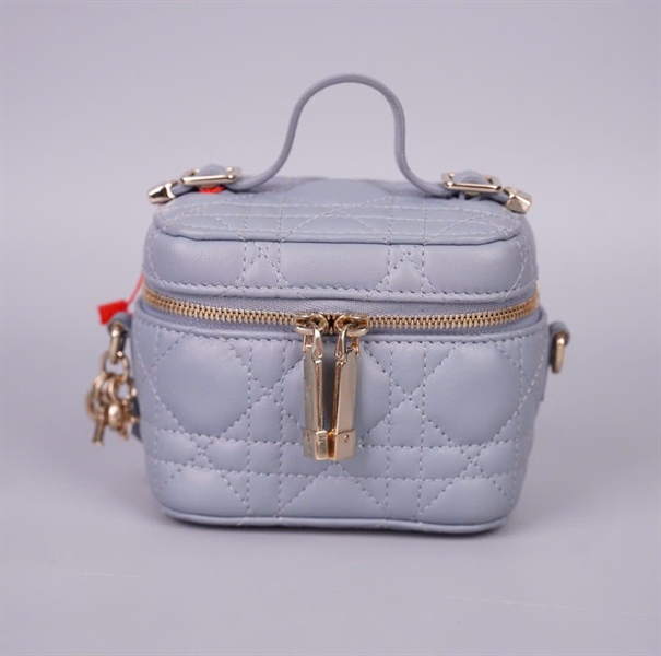 Túi Dior Vanity xanh sz11 (BQ) KG+