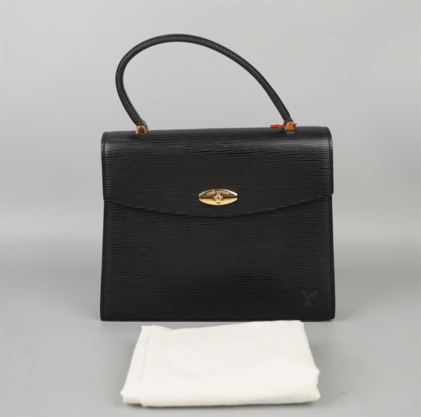 Túi LV Vintage Kelly đen (MI0975) sz26 KG+