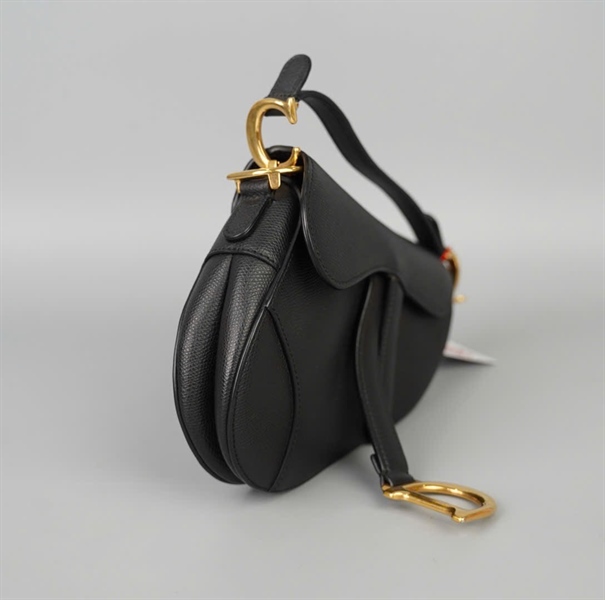 Túi Dior Saddle đen (18-MA-0119) sz18 KG+