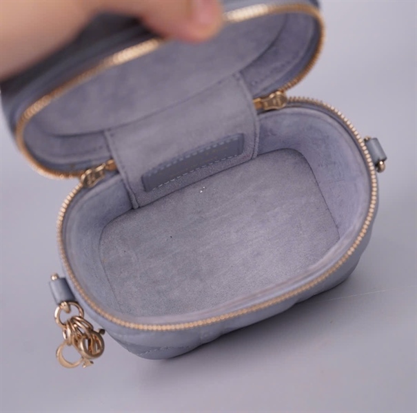 Túi Dior Vanity xanh sz11 (BQ) KG+