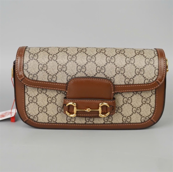 Túi GG 1955 xám 2 strap (735178520981) sz23 (BQ) KG+