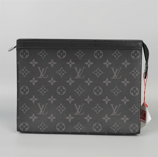 Túi LV Clutch hoa đen sz26 (BQ) KG+