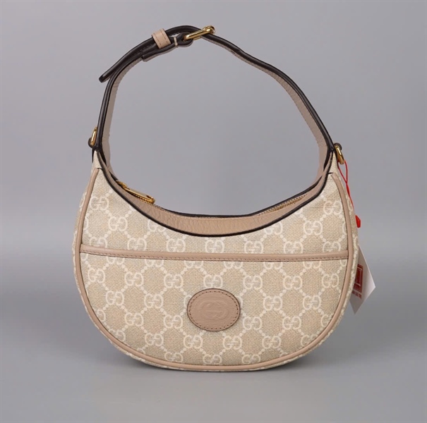 Túi GG kẹp nách trắng sz18 (BQ) KG+