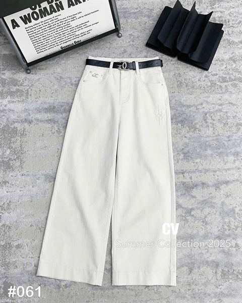 Quần bò xuông tag chanel 061