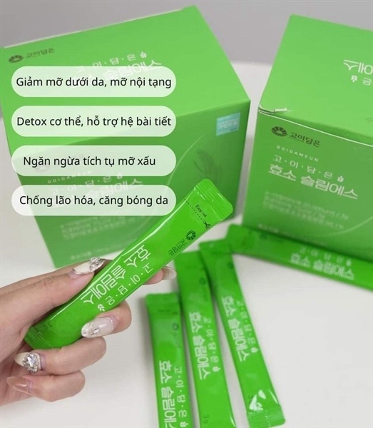 Men giảm cân Hàn Quốc