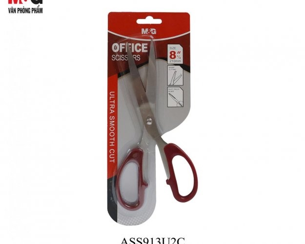 Kéo MG ASS913U2, cán màu đen 210mm 8", kiểu VP