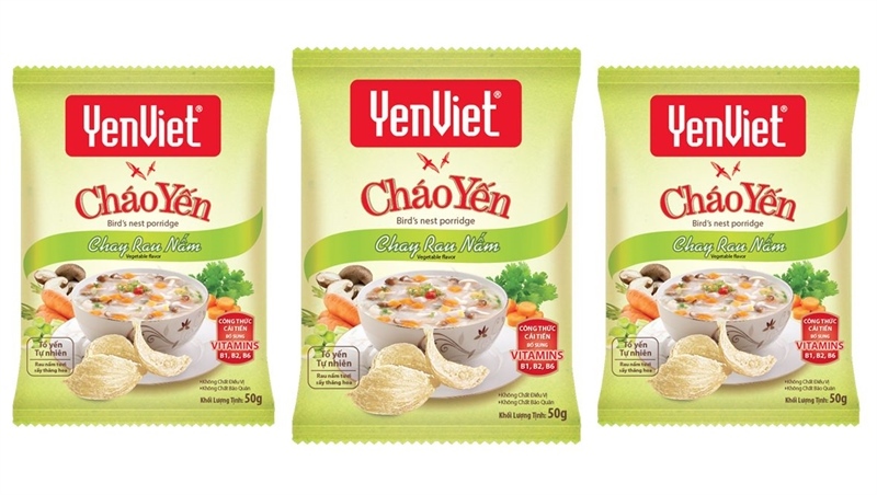 Cháo Yến Việt Chay Rau Nấm 50G
