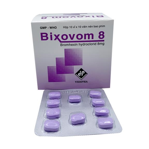 Bixovom bromhexin 8mg vidipha (h/100v)