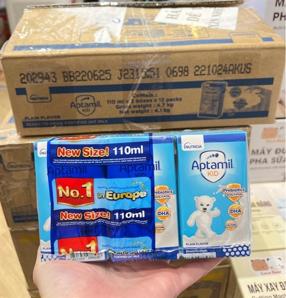 Sữa Aptamil kid nước 110ml
