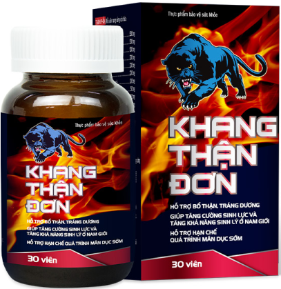 Khang thận đơn (Lọ 30 viên) (Bổ thận, tráng dương, tăng cường sinh lực và khả năng sinh lý nam) - Oshii