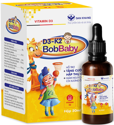 D3-K2 BobBaby Drop 20ml - Oshii