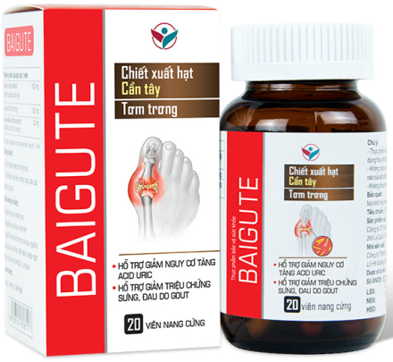 BAIGUTE (Lọ 20 viên) - Hoàng Liên