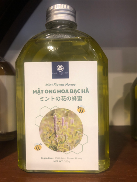 Mật Ong Hoa Bạc Hà ミントの花の蜂蜜 350g