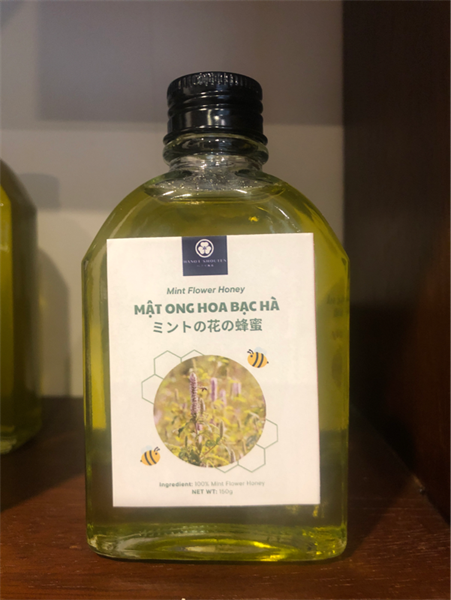 Mật Ong Hoa Bạc Hà ミントの花の蜂蜜 150G