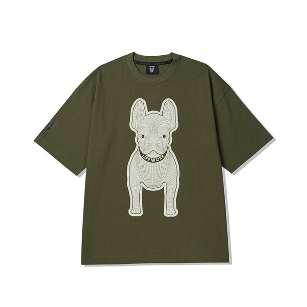 ÁO THUN LIFEWORK SILKET RACKET XANH RÊU