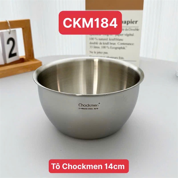 S175 - C184 Tô Mì Lạnh Chockmen 14cm Không Nắp CKM-JY14BL [T40]