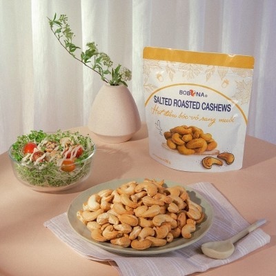 Hạt điều bóc vỏ rang muối 250g