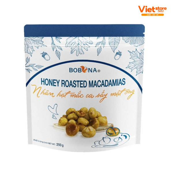 Nhân hạt mắc ca sấy mật ong 250g