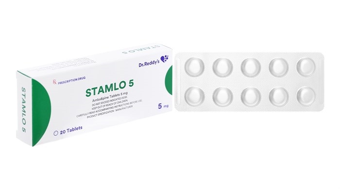 Stamlo 5 Amlodipin 5mg dr.reddy's (h/20v)