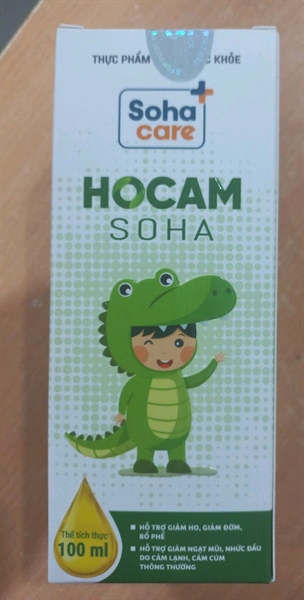 Ho cảm Soha 100ml - Soha Vimex