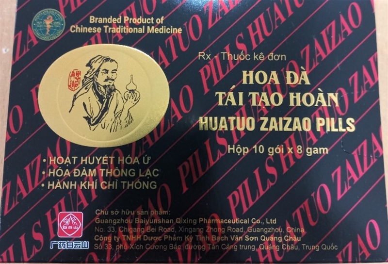 Hoa đà tái tạo hoàn 8g (K*60H*10gói) - TQ 2