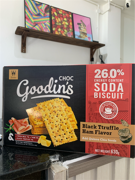 Bánh quy dinh dưỡng goodin's-soda ham flavor 630g đl