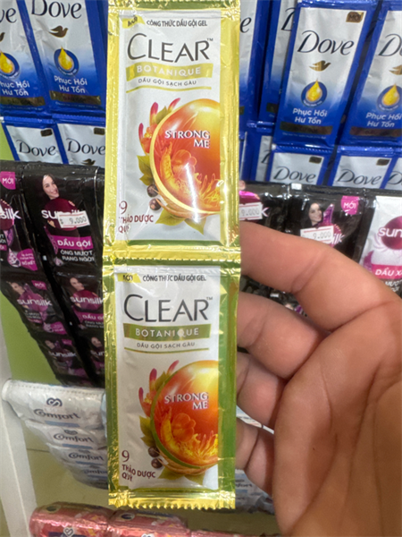 DÂY DẦU GỘI CLEAR BOTANIQUE 9 THẢO DƯỢC QUÝ 6g