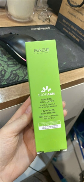 Babe Stop AKN Repairing Moisturiser Kem phục hồi ngăn ngừa mụn 50ml