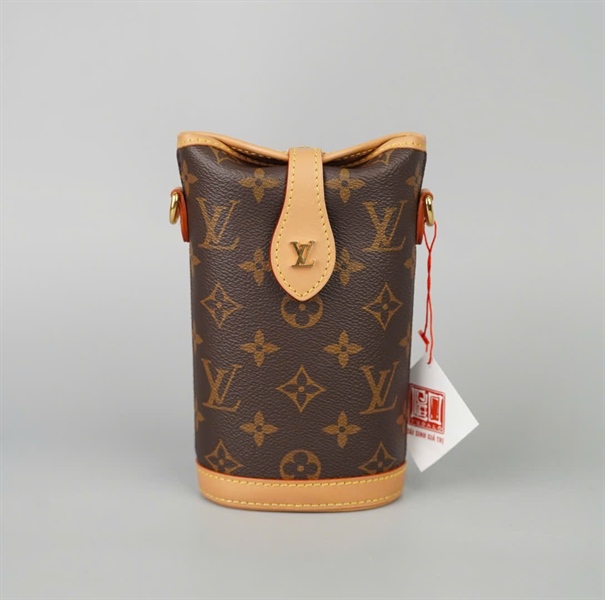 Túi LV Fold Me Pouch hoa nâu sz10 (BMC)+