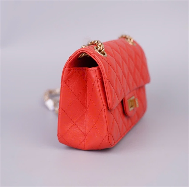 Túi Chanel Classic màu cam (29060295) sz20 (BMC)+