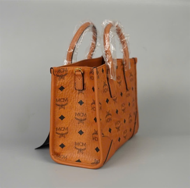 Túi MCM Handle nâu sz24 KG+