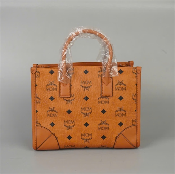 Túi MCM Handle nâu sz24 KG+