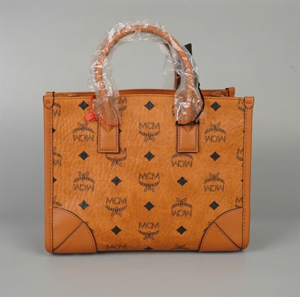 Túi MCM Handle nâu sz24 KG+