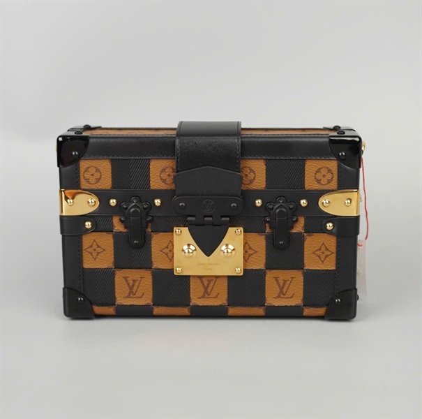 Túi LV trunk ô vuông nâu - đen sz20 (BMC)+