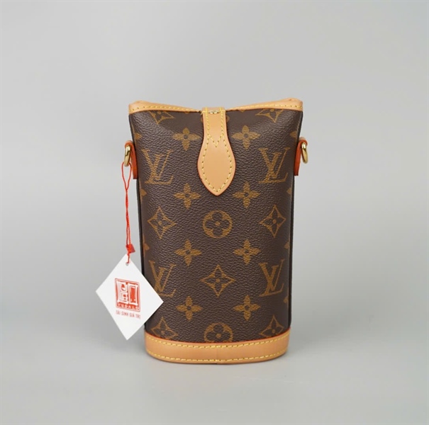 Túi LV Fold Me Pouch hoa nâu sz10 (BMC)+