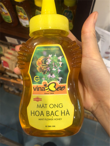 MẬT ONG HOA BẠC HÀ 530G ミントフラワーハニー 530G
