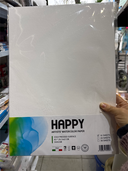 Giấy happy lẻ A3 300gsm