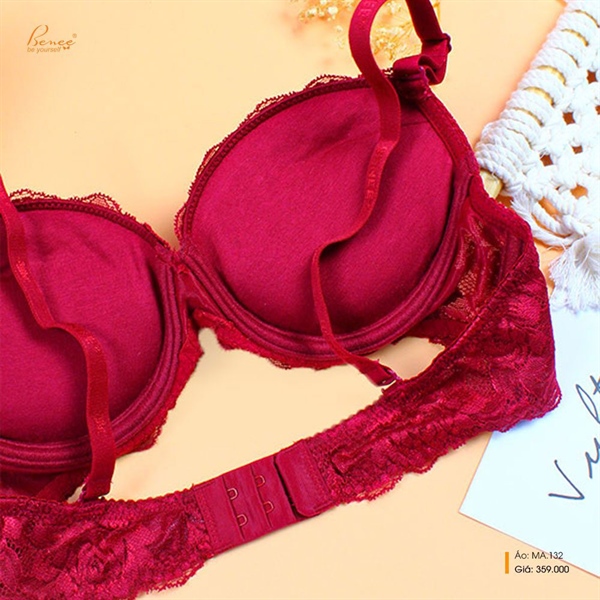 Áo ngực ren siêu dày tạo khe BENEE MA132