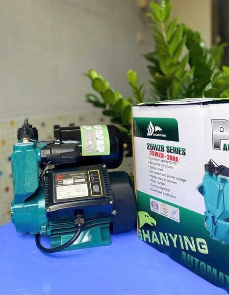 Máy bơm nước tăng áp SHANYING 25WZB-200A SKU: 25WRB-200A Thương hiệu: SHANYING