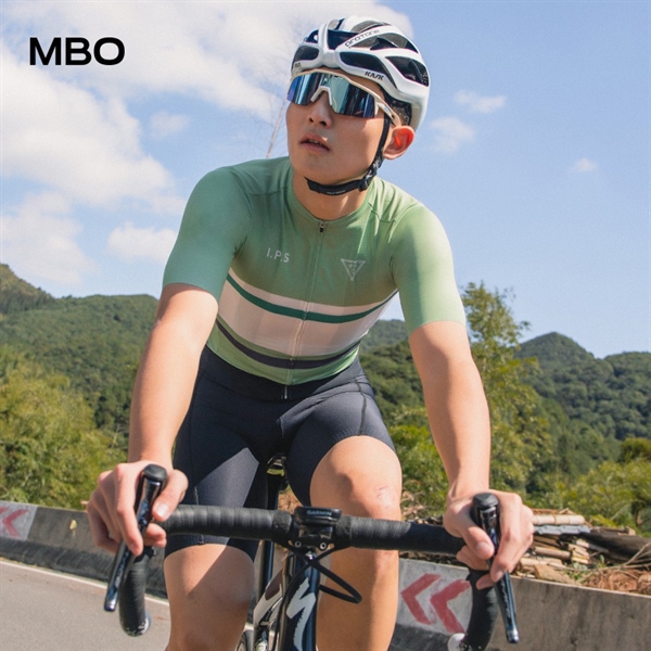 MCQSS065A316 - Áo Đạp Xe MBO Nam Patina Green