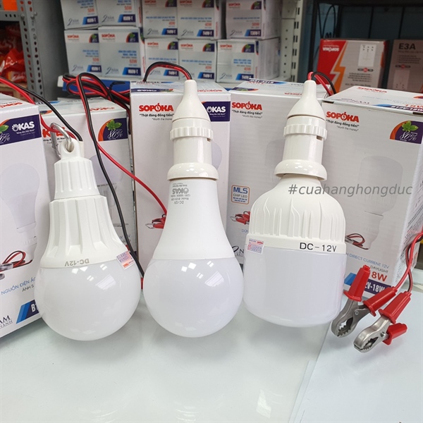 Bóng đèn LED ắc quy 12V B12V-9W