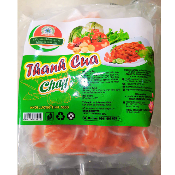 THANH CUA CHAY - THANH DŨNG 500gr