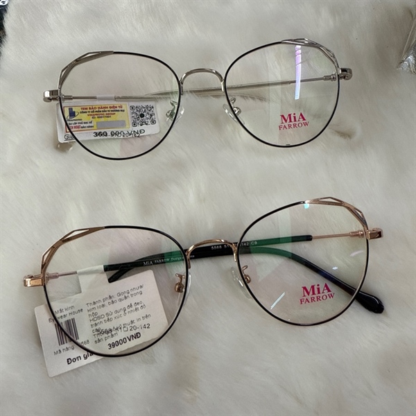 Gọng kim loại mix nhựa