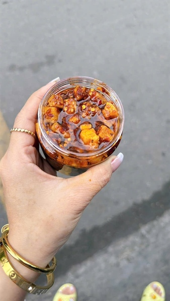 DẦU ỚT SATE KHÔ TÓP MỠ GIÒN