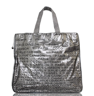 Túi Chanel bạc kèm pound +