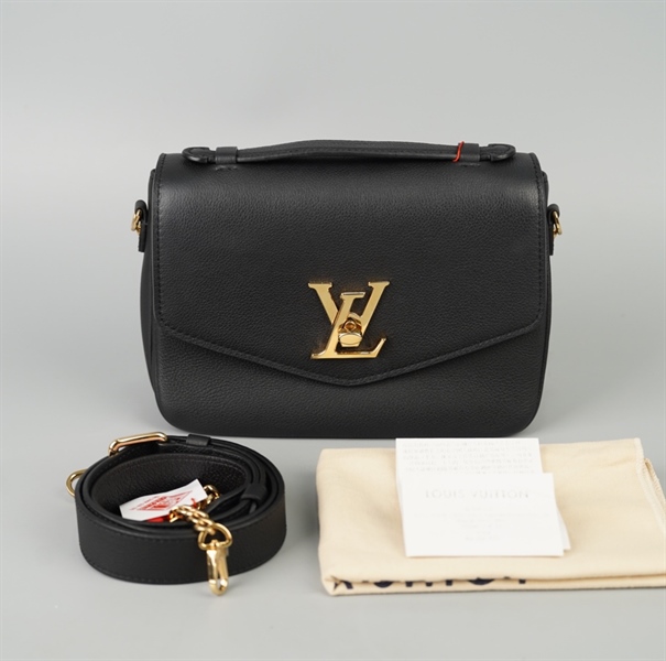 Túi LV Lockme Oxford đen 2 strap sz23 (HT)+