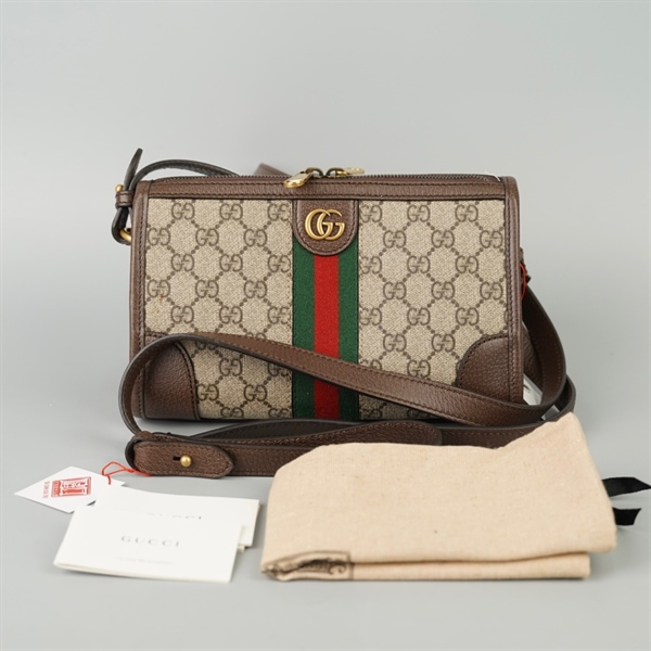 Túi GG Ophidia xám (F040466107) sz24 (HT)+