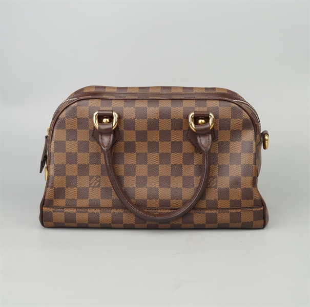 Túi LV Pre- Owned nâu ô vuông kèm ổ+ 2chìa sz31 +